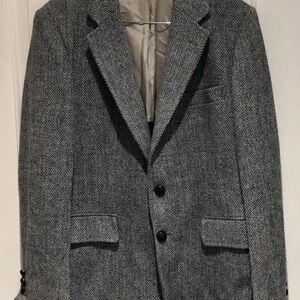 Harris Tweed blue/white jacket